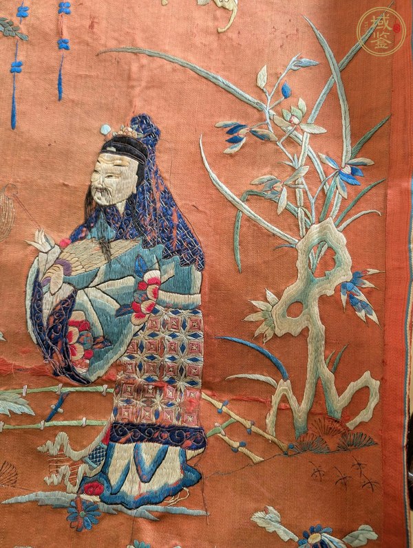 古玩雜項(xiàng)刺繡真品鑒賞圖