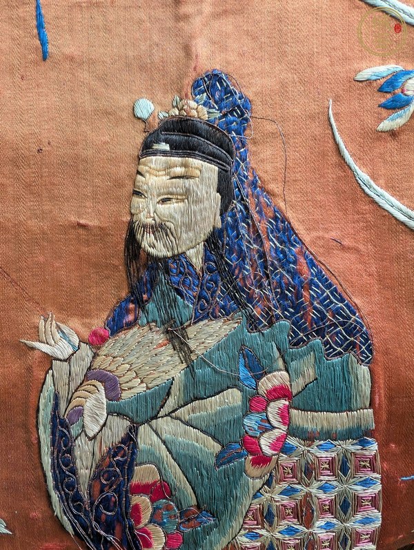 古玩雜項(xiàng)刺繡真品鑒賞圖
