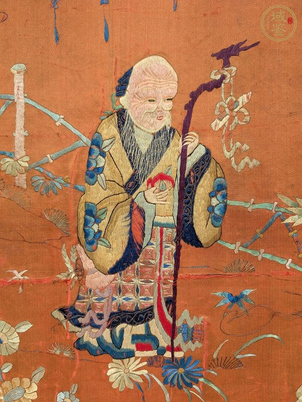 古玩雜項(xiàng)刺繡真品鑒賞圖