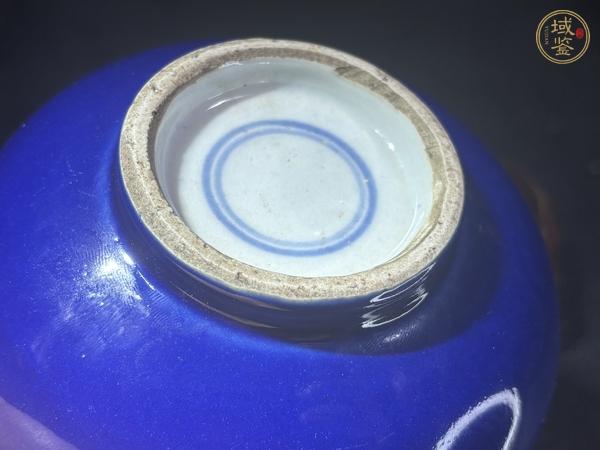 古玩陶瓷霽藍釉香爐真品鑒賞圖