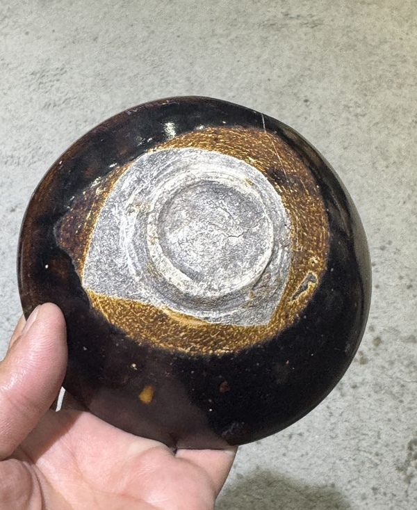 古玩陶瓷吉州窯窯變釉茶盞拍賣，當(dāng)前價(jià)格1900元