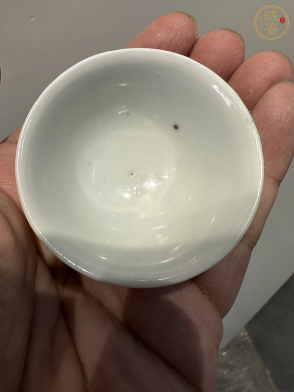 古玩陶瓷大雅齋風(fēng)格龍紋茶碗真品鑒賞圖