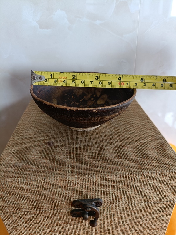 古玩陶瓷南宋吉州窯月影冰梅盞拍賣(mài),當(dāng)前價(jià)格998元