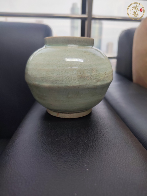 古玩陶瓷青白釉蘋果罐真品鑒賞圖