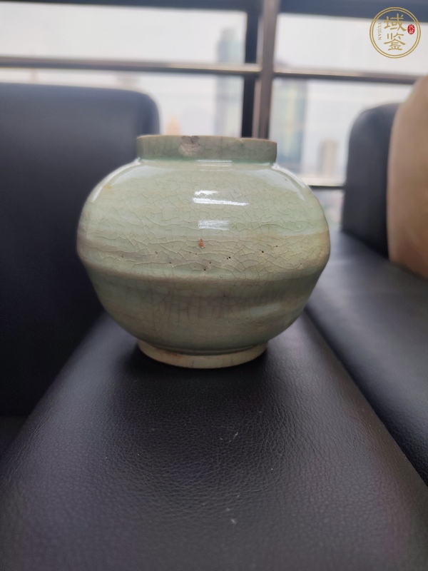 古玩陶瓷青白釉蘋果罐真品鑒賞圖