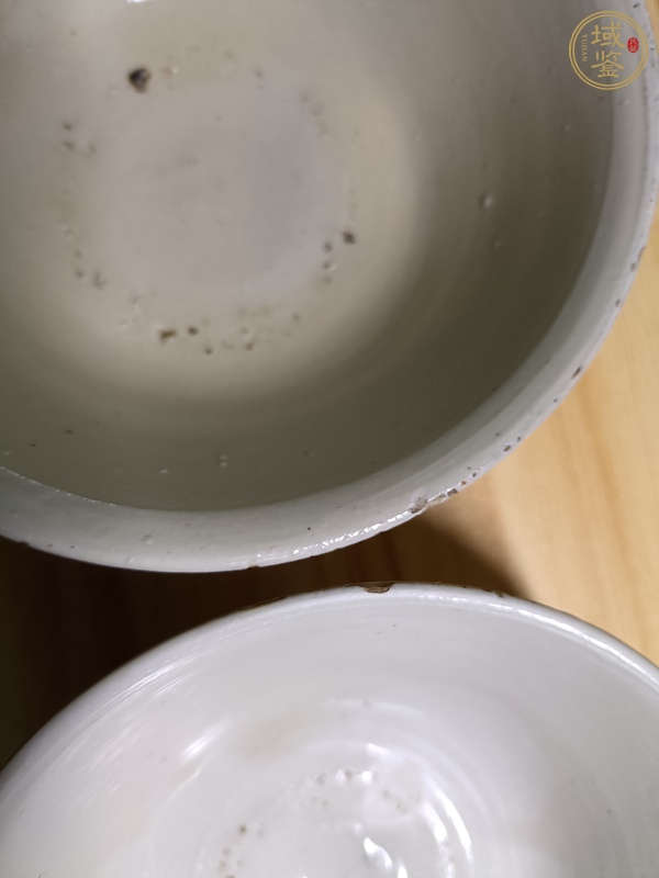 古玩陶瓷磁州窯白釉碗真品鑒賞圖