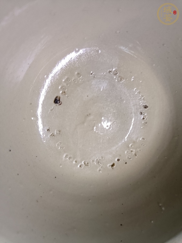 古玩陶瓷磁州窯白釉碗真品鑒賞圖