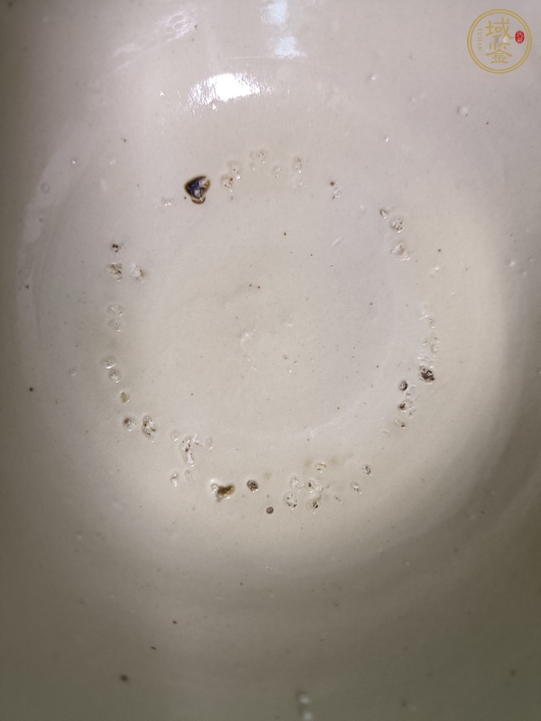 古玩陶瓷磁州窯白釉碗真品鑒賞圖