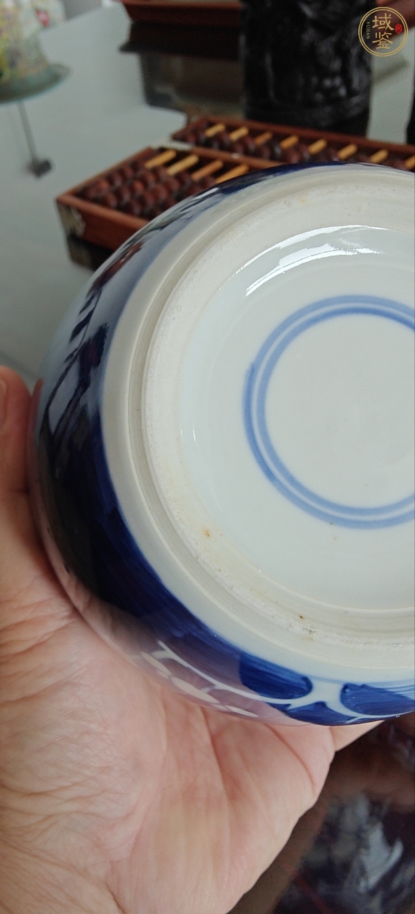古玩陶瓷青花冰梅罐真品鑒賞圖