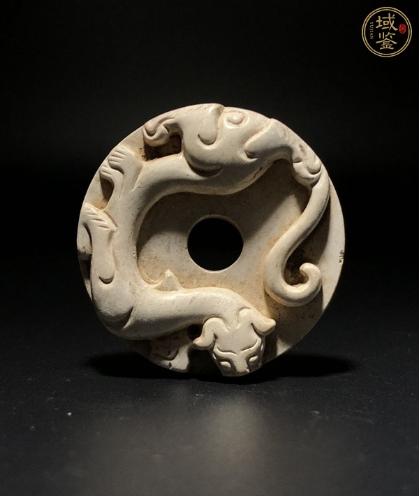 古玩做舊仿古“螭龍紋璧”真品鑒賞圖