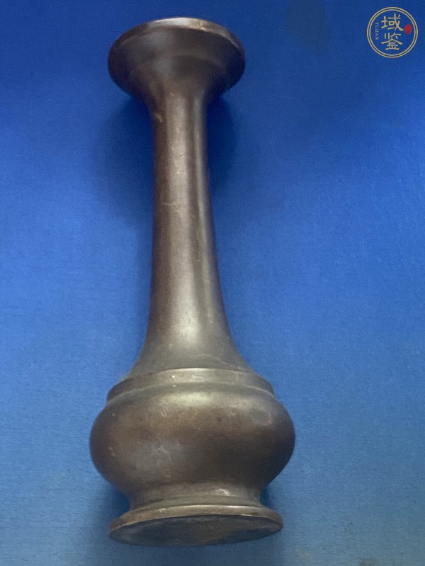古玩銅器銅花瓶真品鑒賞圖