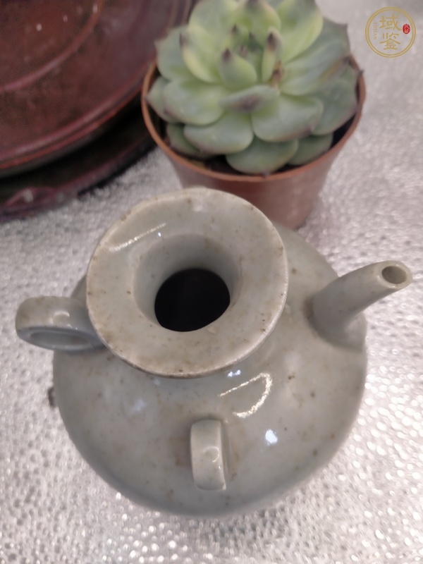 古玩陶瓷青白釉三系執壺真品鑒賞圖