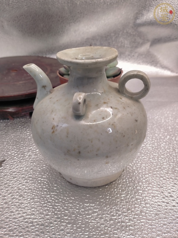 古玩陶瓷青白釉三系執壺真品鑒賞圖