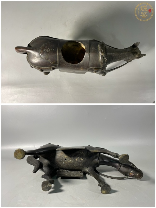 古玩雜項銅造像張國老真品鑒賞圖