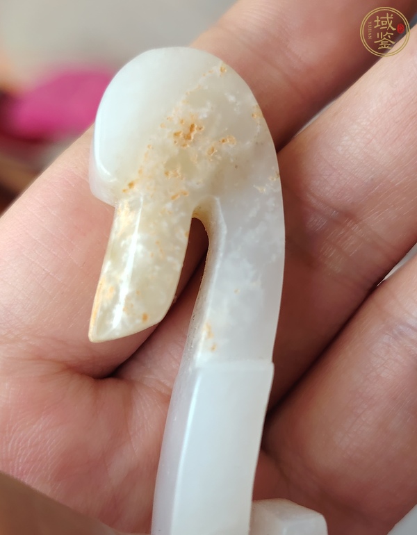 古玩玉器仿古玉帶鉤真品鑒賞圖