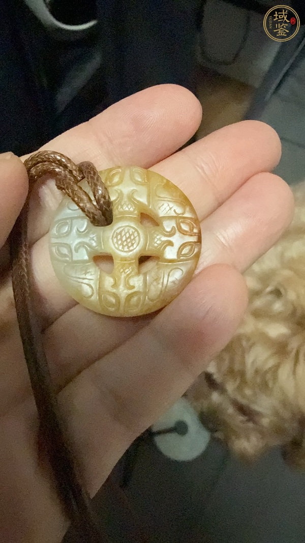 古玩玉器老玉璧真品鑒賞圖
