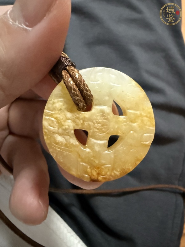 古玩玉器老玉璧真品鑒賞圖
