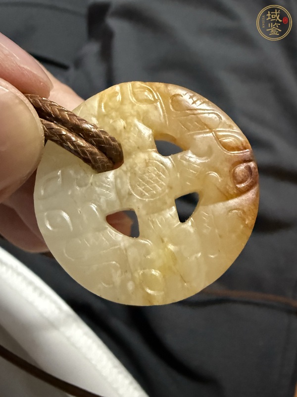 古玩玉器老玉璧真品鑒賞圖