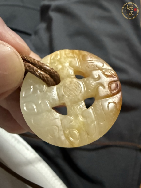 古玩玉器老玉璧真品鑒賞圖