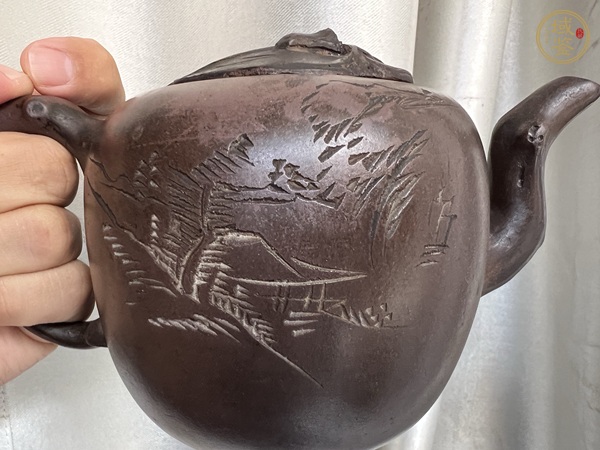 古玩雜項(xiàng)紫砂壺真品鑒賞圖