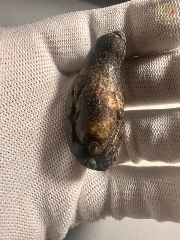 古玩玉器做舊仿古“佛手瓜”真品鑒賞圖
