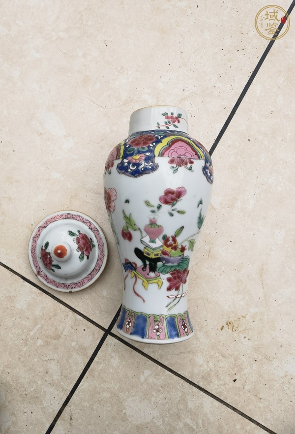古玩陶瓷雍正粉彩瓶真品鑒賞圖