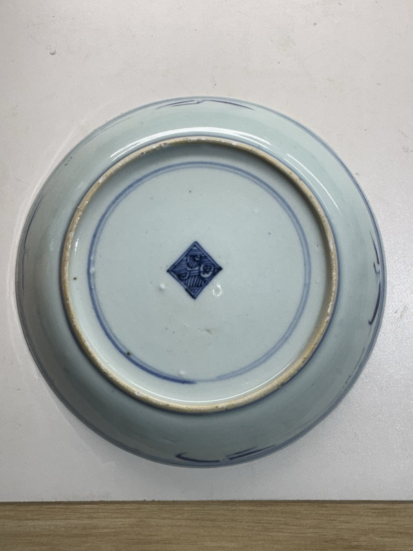 古玩陶瓷青花三星高照圖盤拍賣,當前價格2088元