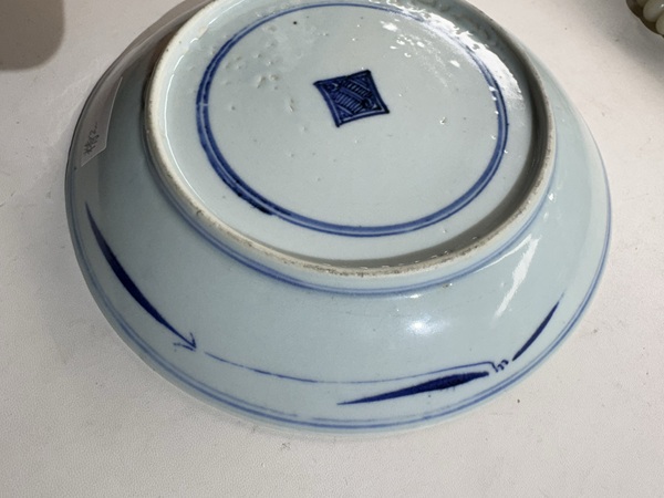 古玩陶瓷雍正·青花三星高照圖盤拍賣,當前價格2288元