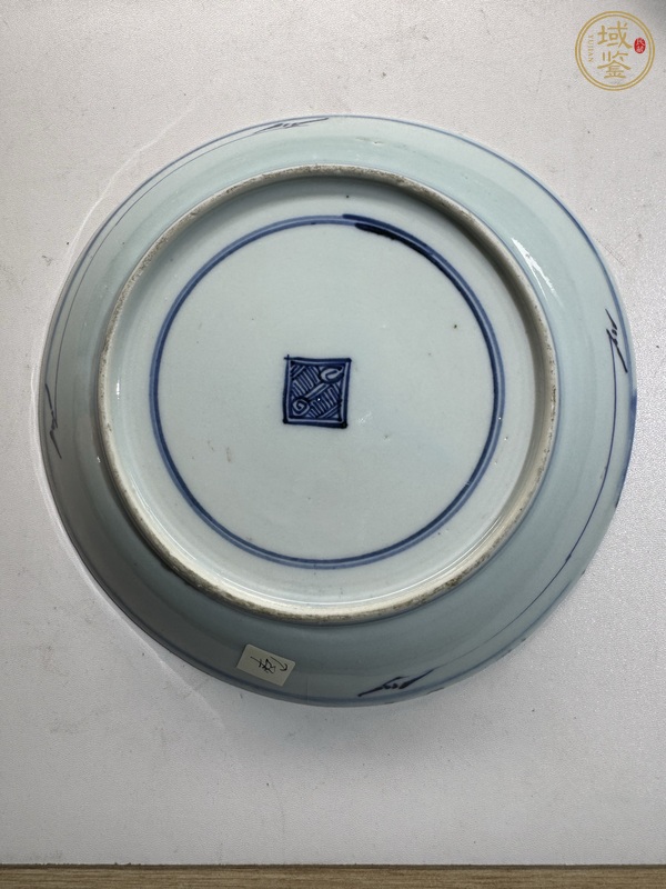 古玩陶瓷青花三星高照盤(pán)真品鑒賞圖