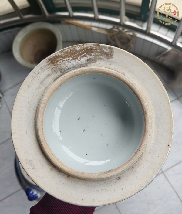 古玩陶瓷龍紋四系將軍罐真品鑒賞圖