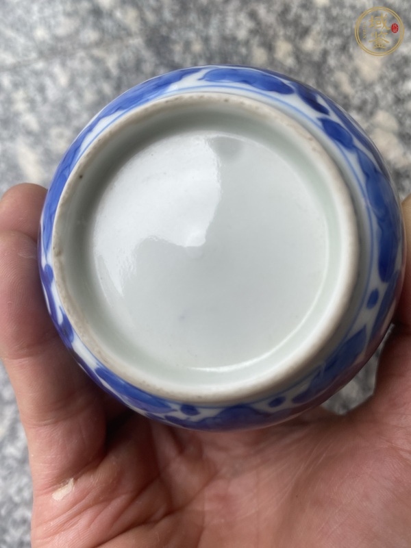 古玩陶瓷青花杯真品鑒賞圖
