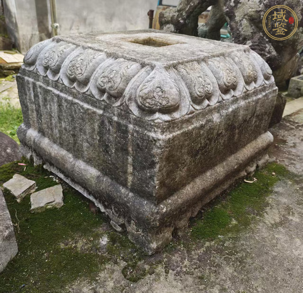 古玩雜項柱礎真品鑒賞圖