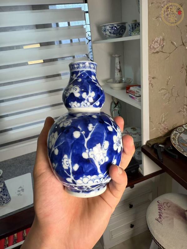 古玩陶瓷青花葫蘆瓶真品鑒賞圖