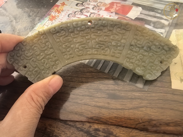古玩玉器仿古玉珩真品鑒賞圖