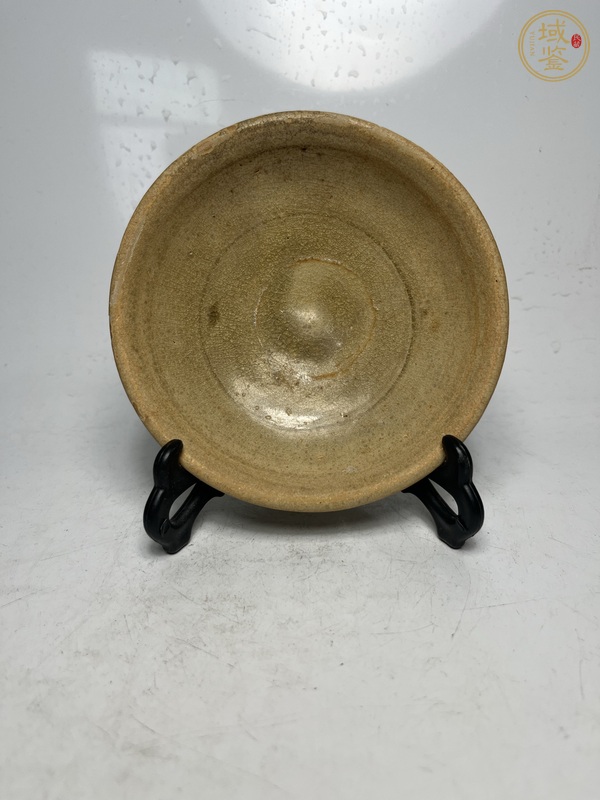 古玩陶瓷越窯青瓷茶盞真品鑒賞圖