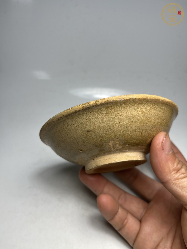 古玩陶瓷越窯青瓷茶盞真品鑒賞圖