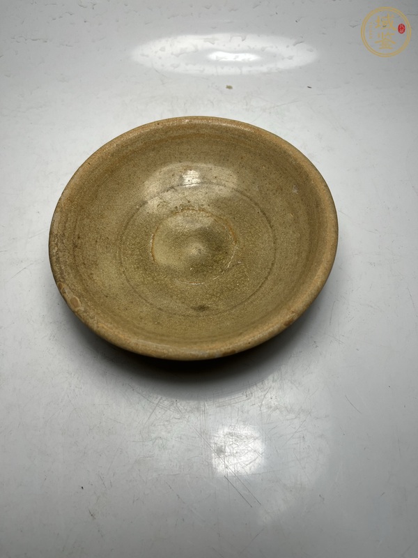 古玩陶瓷越窯青瓷茶盞真品鑒賞圖
