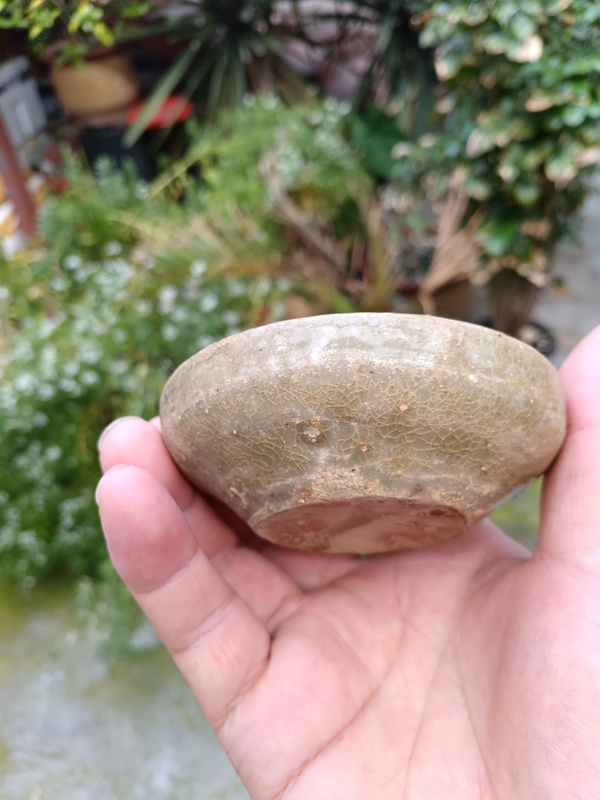 古玩陶瓷兩晉時期越窯青瓷茶盞拍賣,當(dāng)前價格1880元