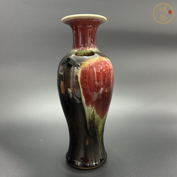 古玩陶瓷三陽開泰品種觀音瓶真品鑒賞圖