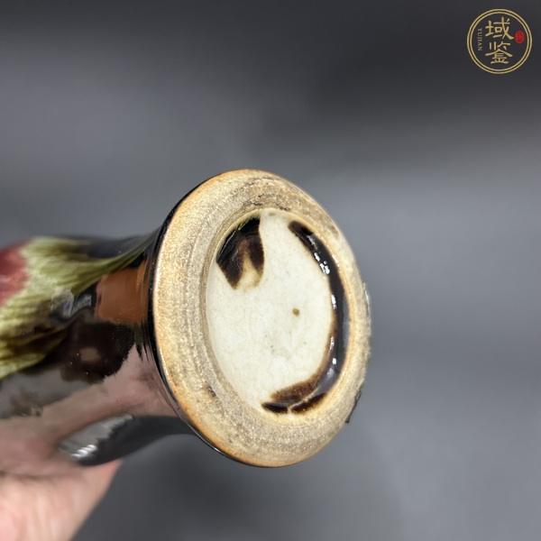 古玩陶瓷三陽開泰品種觀音瓶真品鑒賞圖