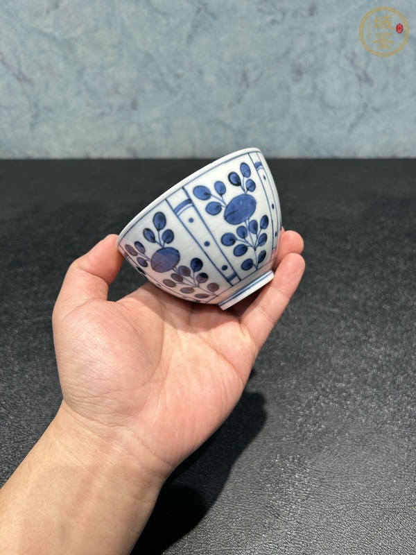 古玩陶瓷青花茶碗真品鑒賞圖