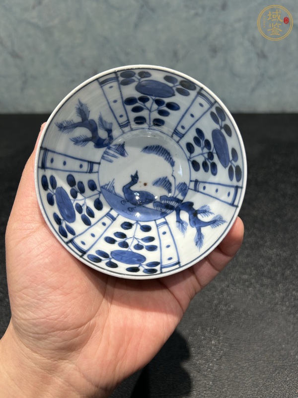 古玩陶瓷青花茶碗真品鑒賞圖