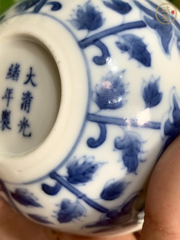 古玩陶瓷青花杯真品鑒賞圖