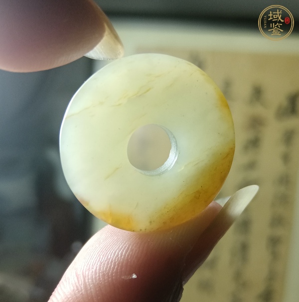 古玩玉器和田玉雕“平安扣”真品鑒賞圖