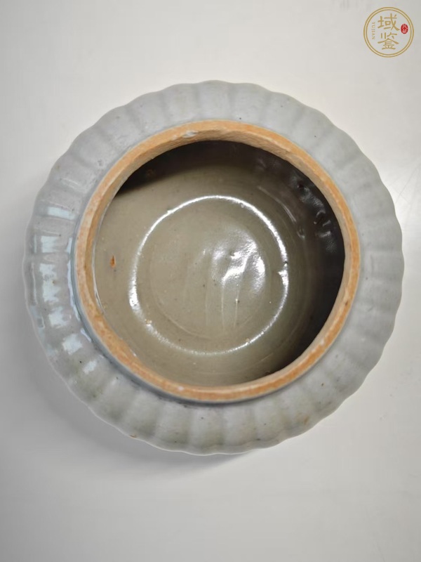 古玩陶瓷青白釉瓜棱罐真品鑒賞圖