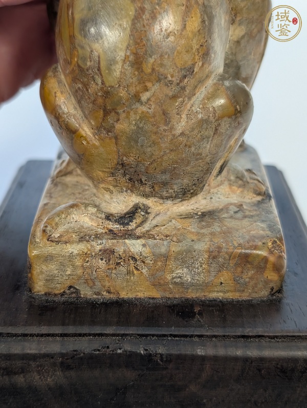 古玩雜項石獅真品鑒賞圖