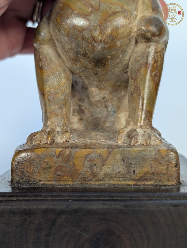 古玩雜項石獅真品鑒賞圖