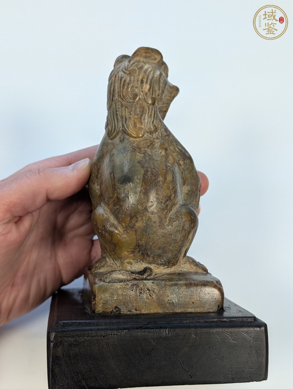 古玩雜項石獅真品鑒賞圖