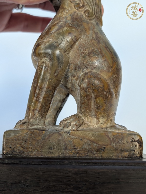 古玩雜項石獅真品鑒賞圖