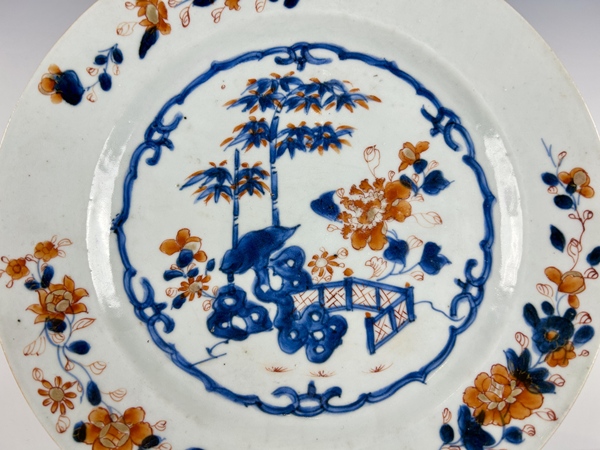 古玩陶瓷清康熙 · 青花礬紅花卉盤拍賣，當(dāng)前價格99元